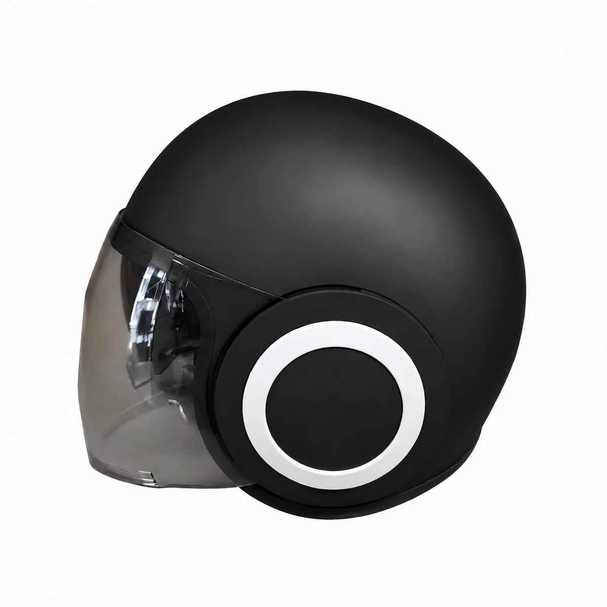 Black GSS motorcycle helmet