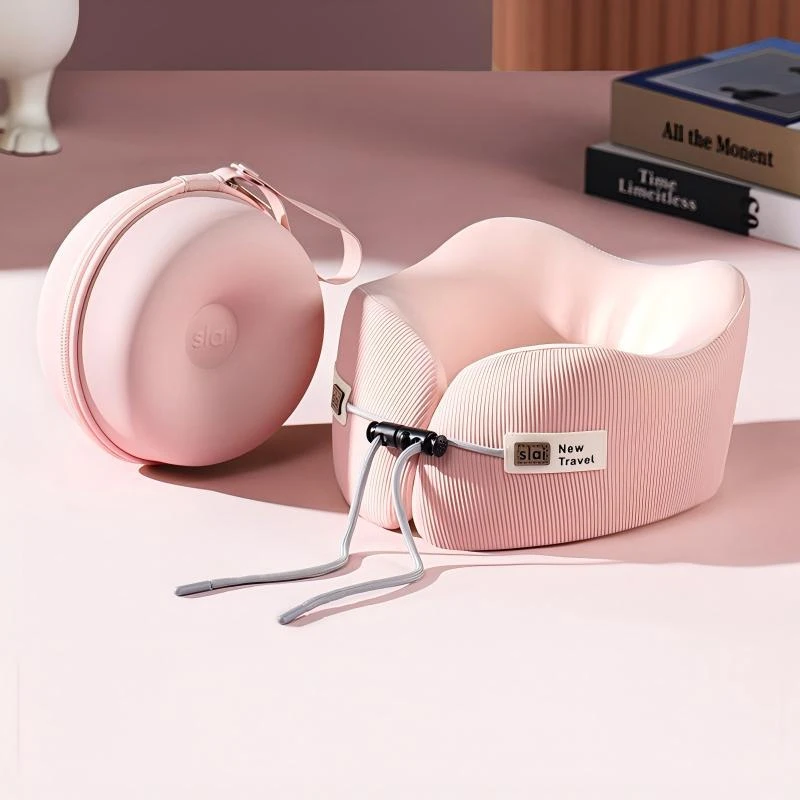 Pink SLAI travel pillow
